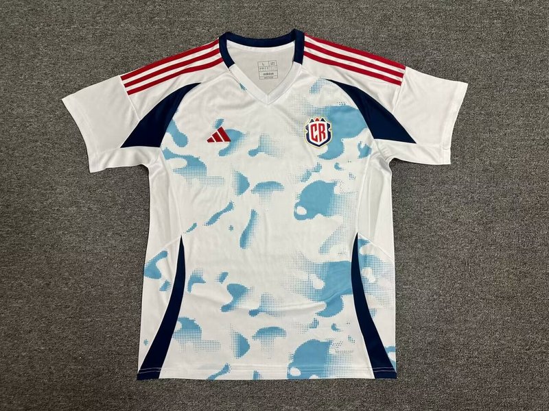 AAA Quality Costa Rica 24/25 Away White Soccer Jersey